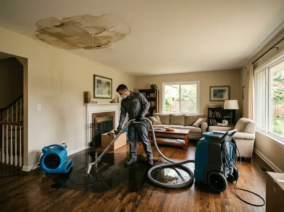 attic-pipe-burst-ceiling-drip-008 — frequently asked questions, Water Damage Restoration & Carpet Care in Weyers Cave, VA